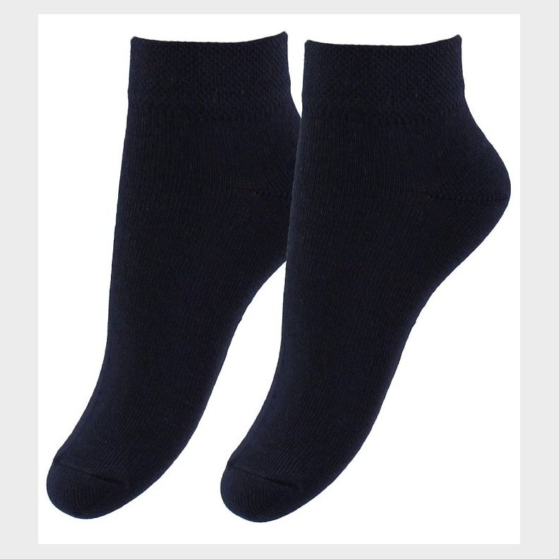 Fuzzies Ankelstrmper - 2-Pak - Navy