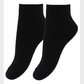 Fuzzies Ankelstrmper - 2-Pak - Sort