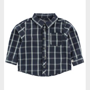 Wheat Skjorte - Greyblue m. Tern