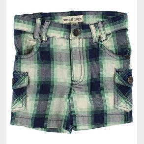 Small Rags Shorts - Navy/Gr�n/Hvid