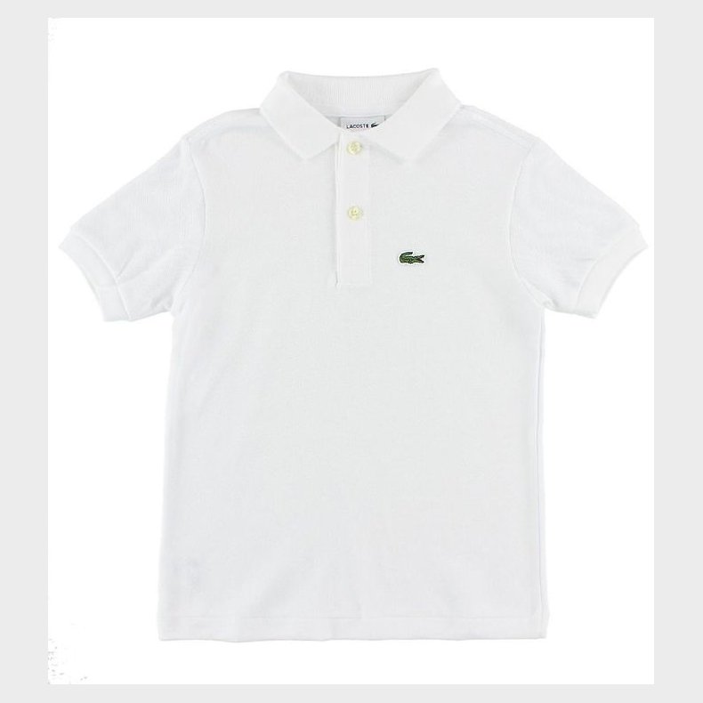 Lacoste Polo - Hvid
