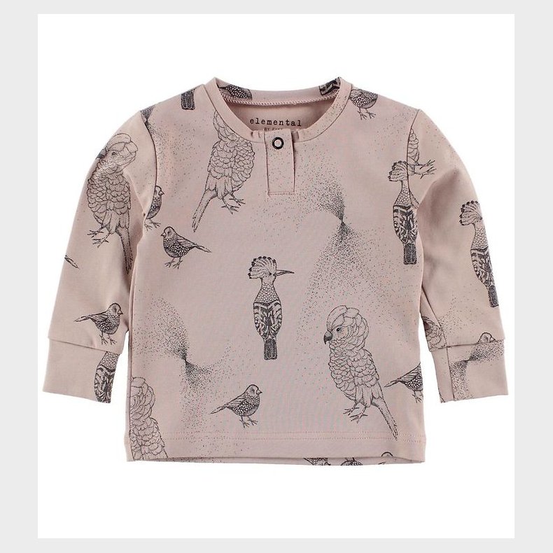 Fixoni Bluse - Elemental - Rosa m. Fugle