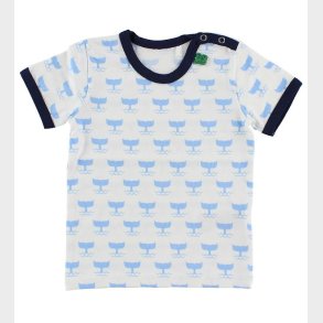 Freds World T-shirt - Hvid m. Hvaler