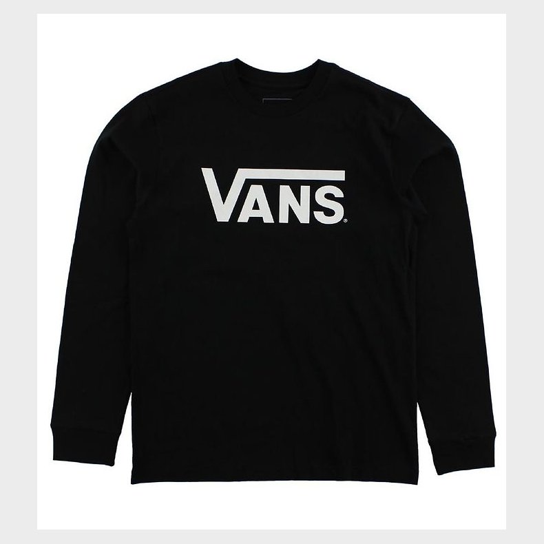 Vans Bluse - Sort m. Hvid Logo