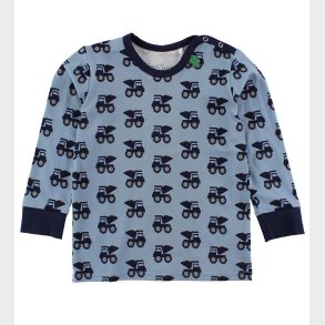 Freds World Bluse - Stvet Bl m. Bulldozer