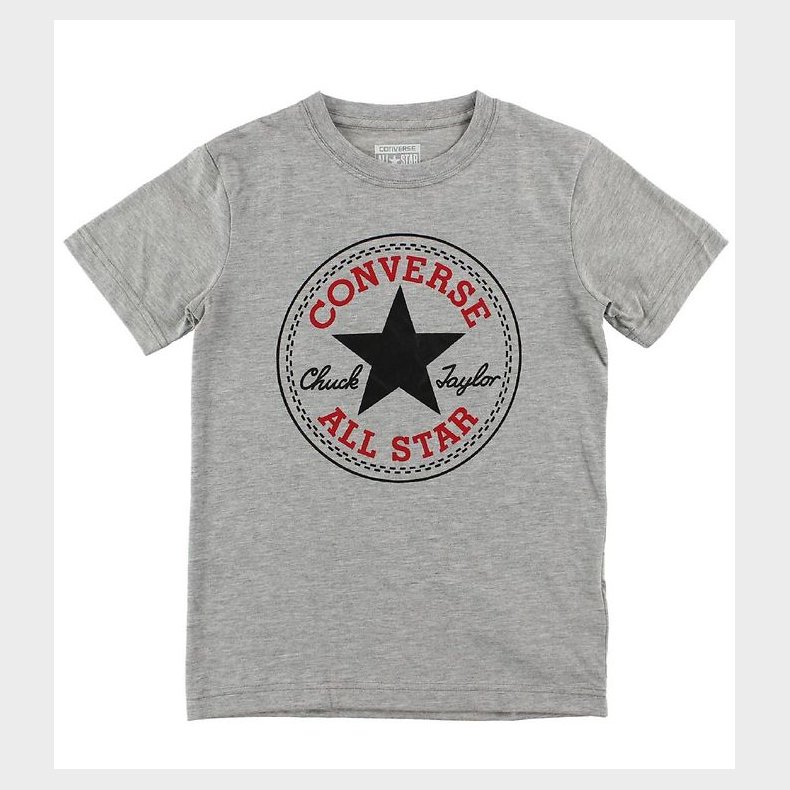 Converse T-shirt - Grmeleret m. Logo
