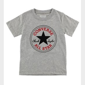 Converse T-shirt - Grmeleret m. Logo