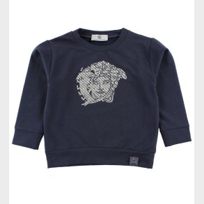 Young Versace Sweatshirt - Stvet Bl m. Slv Logo