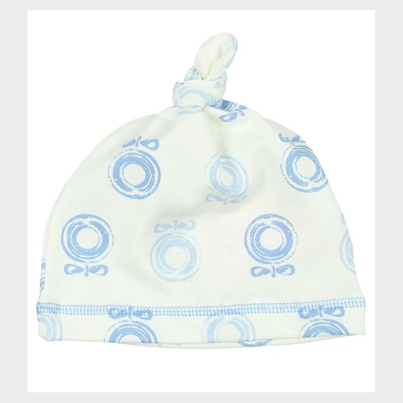 Katvig Hue - Creme/Bl m. bler