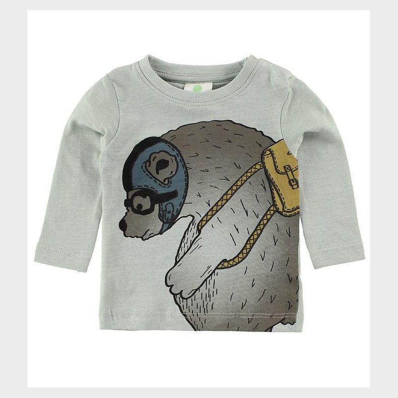 En Fant Bluse - Lysebl m. Bjrn