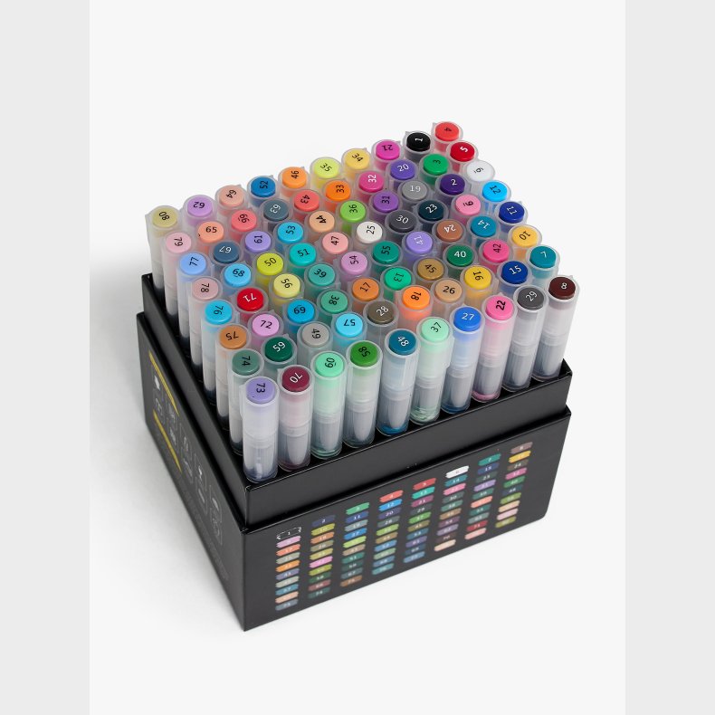 Fippla Akryltusser 80-pak