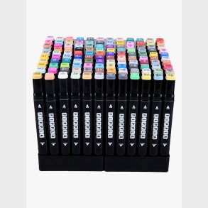 Fippla Dobbeltspids Alkoholbaserede Illustration Markers 120 Stk.