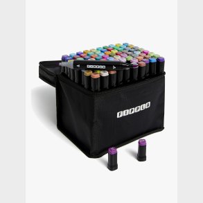 Fippla Dobbeltspids Alkoholbaserede Illustration Markers 80-pak