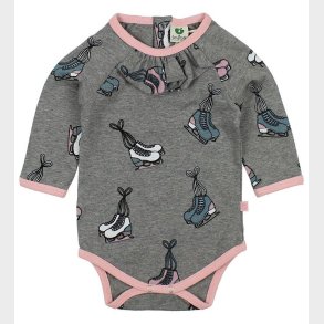 Smfolk Body l/ - Grmeleret m. Skjter