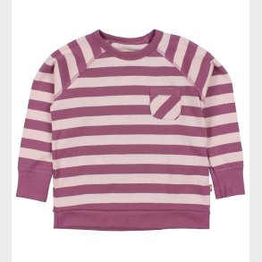 Katvig Classics Bluse - Lys Rosa/Lillastribet