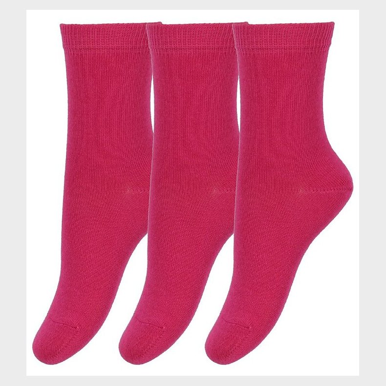 Melton Strmper - 3-pak - Pink