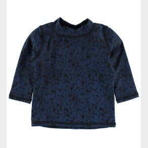 Soft Gallery Badebluse - UV50+ - Astin - Navy m. Prikker