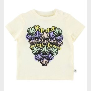 Stella McCartney Kids T-shirt - Creme m. Muslinger