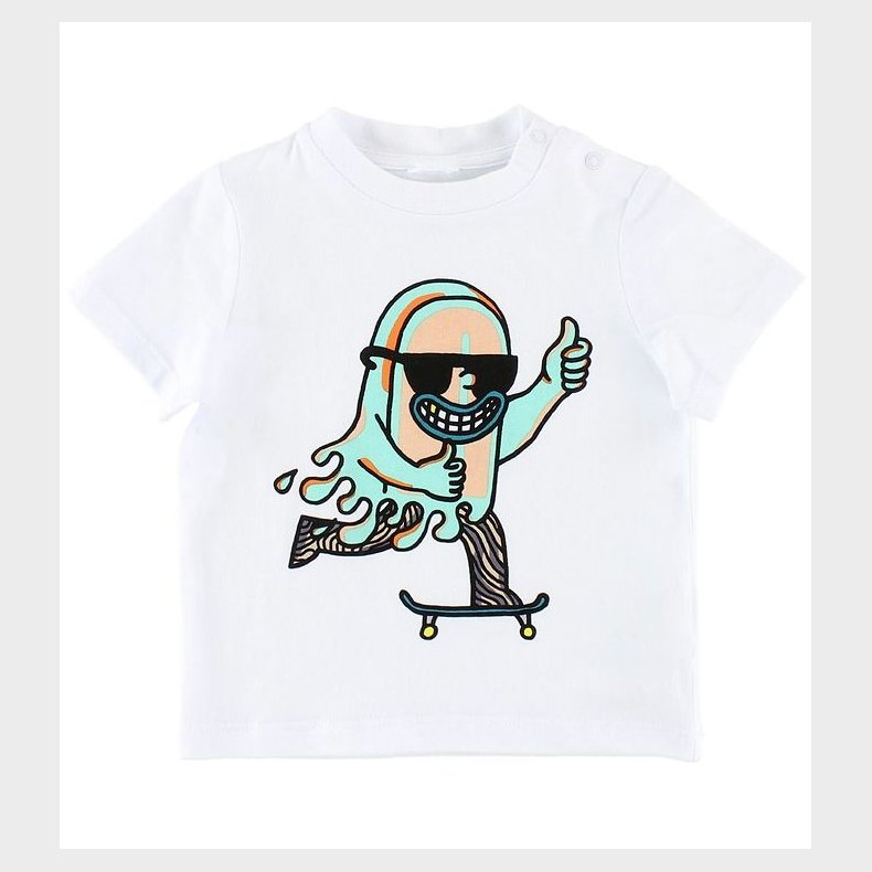 Stella McCartney Kids T-shirt - Hvid m. Ispind