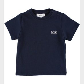 BOSS T-shirt - Navy m. Logo