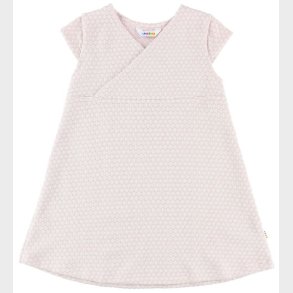 Joha Kjole - Strik - Rosa/Creme m. Mnster