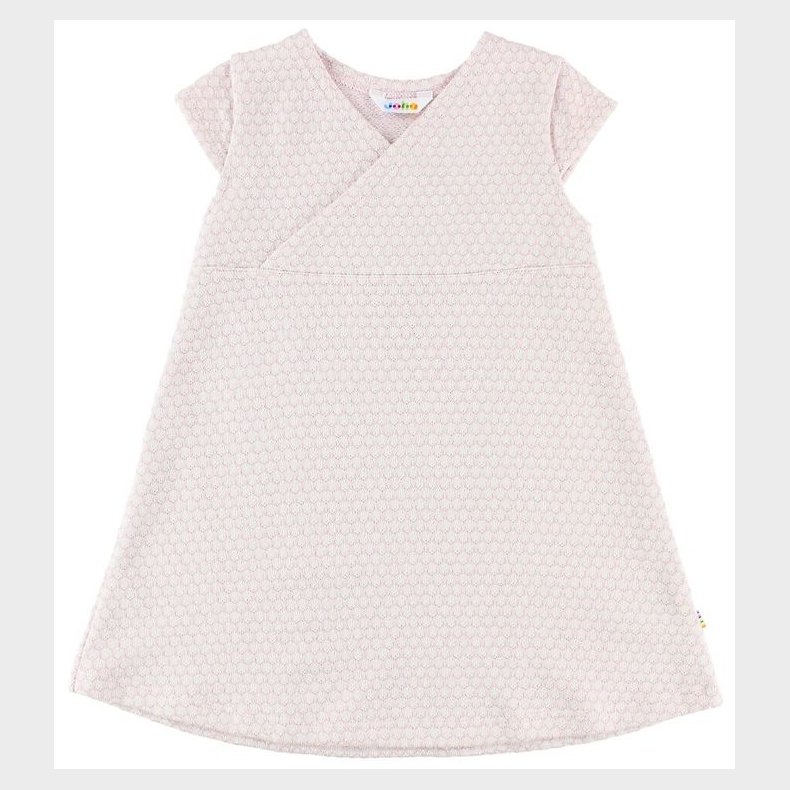 Joha Kjole - Strik - Rosa/Creme m. Mnster