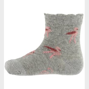 Petit by Sofie Schnoor Strmper - Grmeleret m. Flamingoer