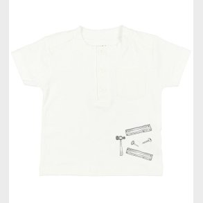Fixoni T-shirt - Creme m. Print