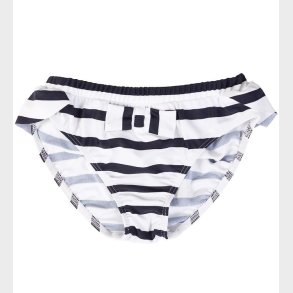 Petit Crabe Bikinitrusser - Zoe - UV50+ - Hvid/Navystribet