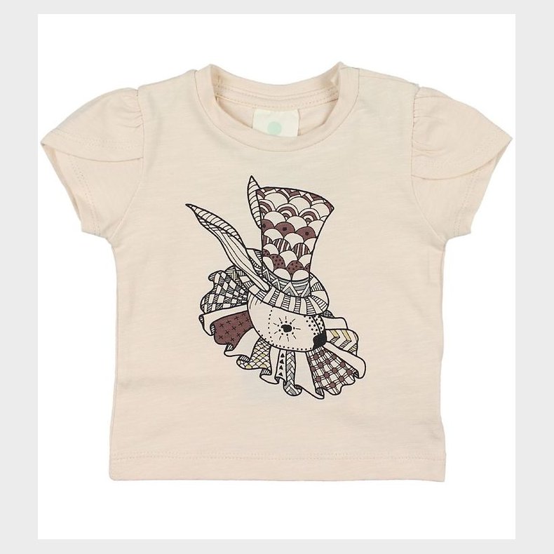 En Fant T-shirt - Gate - Rosameleret m. Print