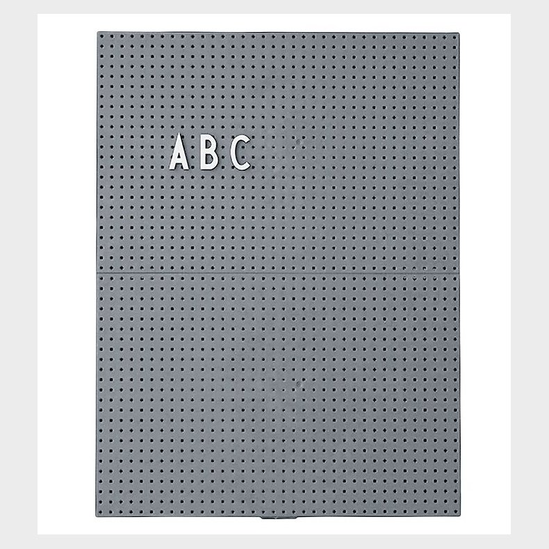 Design Letters Tavle - A4 - Mrk Gr