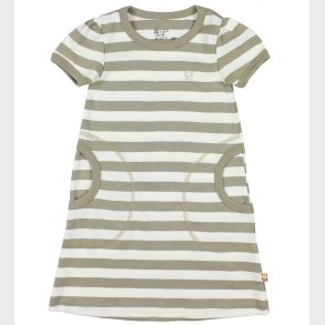 Katvig Kjole - Sand/Creme stribet