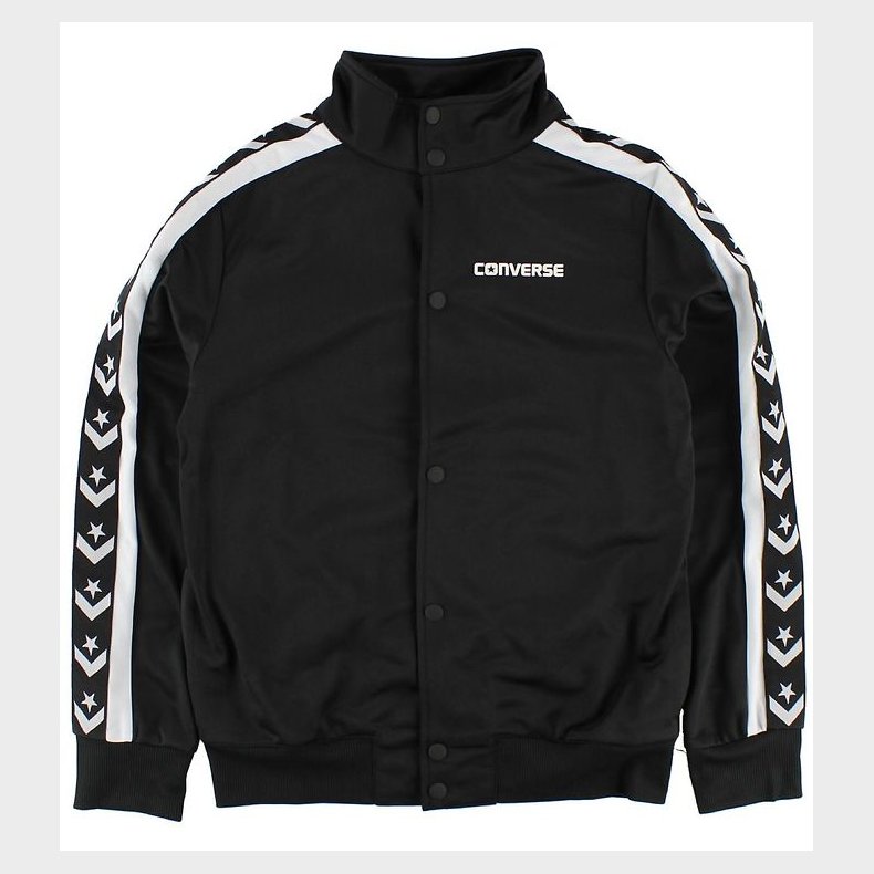 Converse Cardigan - Sort/Hvid