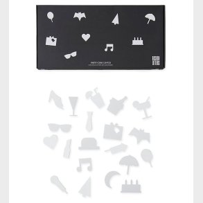 Design Letters Ikoner - Fest - Hvid