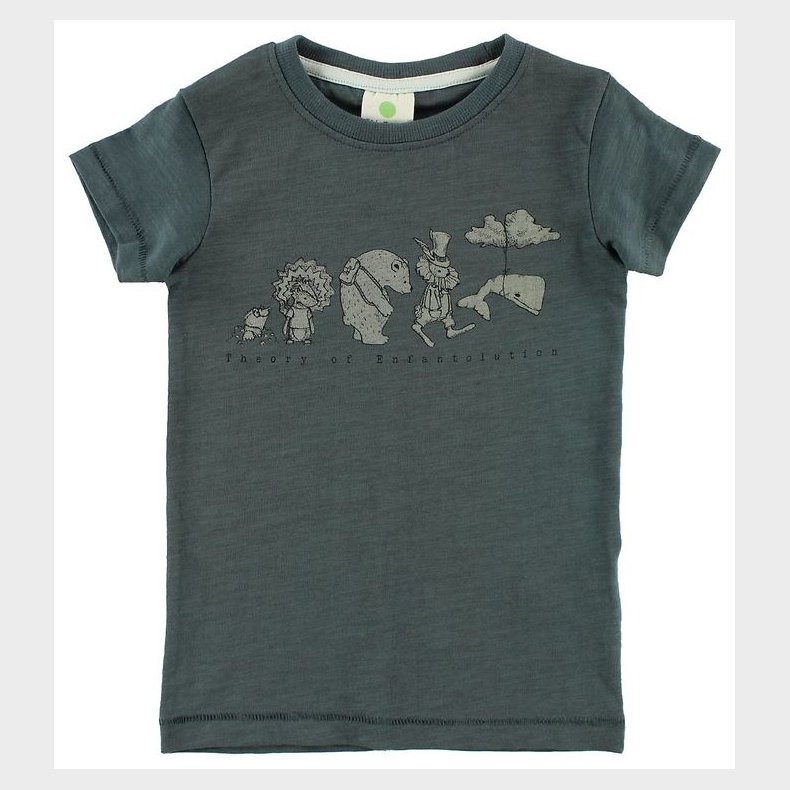 En Fant T-shirt - Gate - Mrk Petroleum m. Dyr