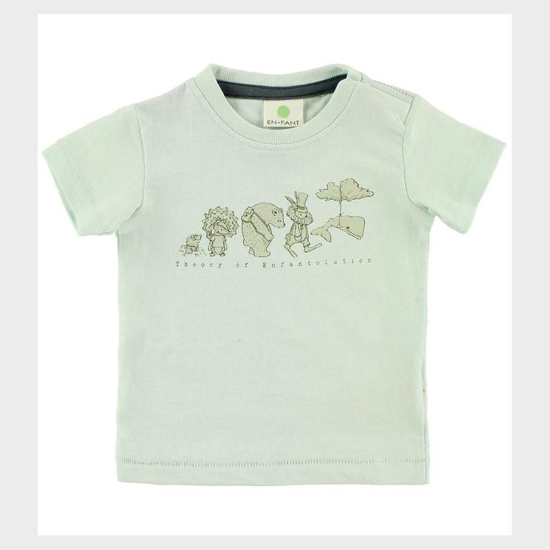 En Fant T-shirt - Gate - Mint m. Dyr