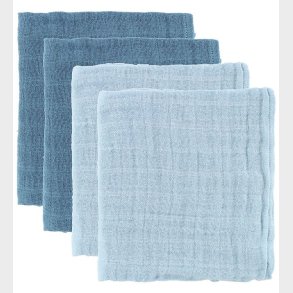 Pippi Stofbleer - 65x65 cm - 4-pak - Bl/Lysebl