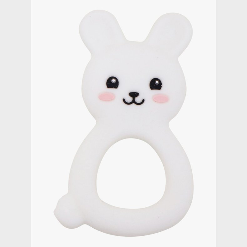 Jellystone Designs  Kanin Bidering Silikone, Hvid