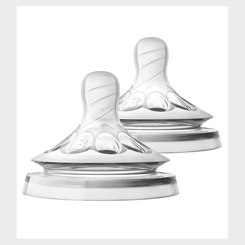 Philips Avent Flaskesutter - 2-pak - Natural - Medium Flow