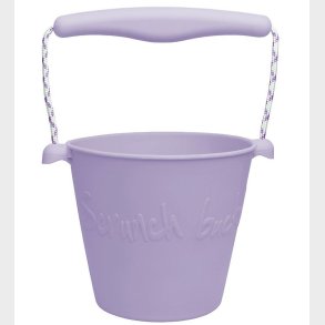 Scrunch Spand - Silikone - 13 cm - Lavendel