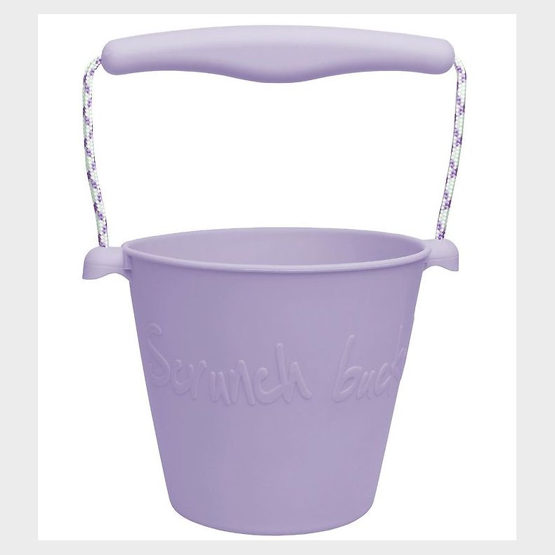 Scrunch Spand - Silikone - 13 cm - Lavendel