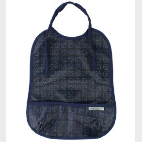 Smallstuff Hagesmk m. Lomme - Stor - Navy m. Elefanter