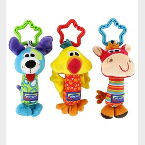 Playgro Barnevognsophng - 3-pak - Tinkle Trio