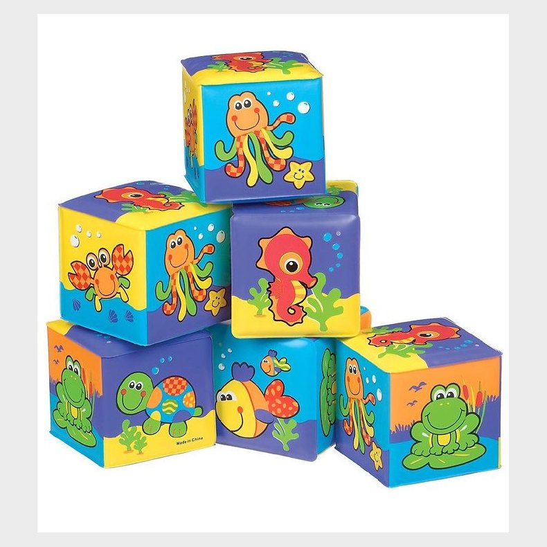 Playgro Badeklodser - 6 stk - Bl�