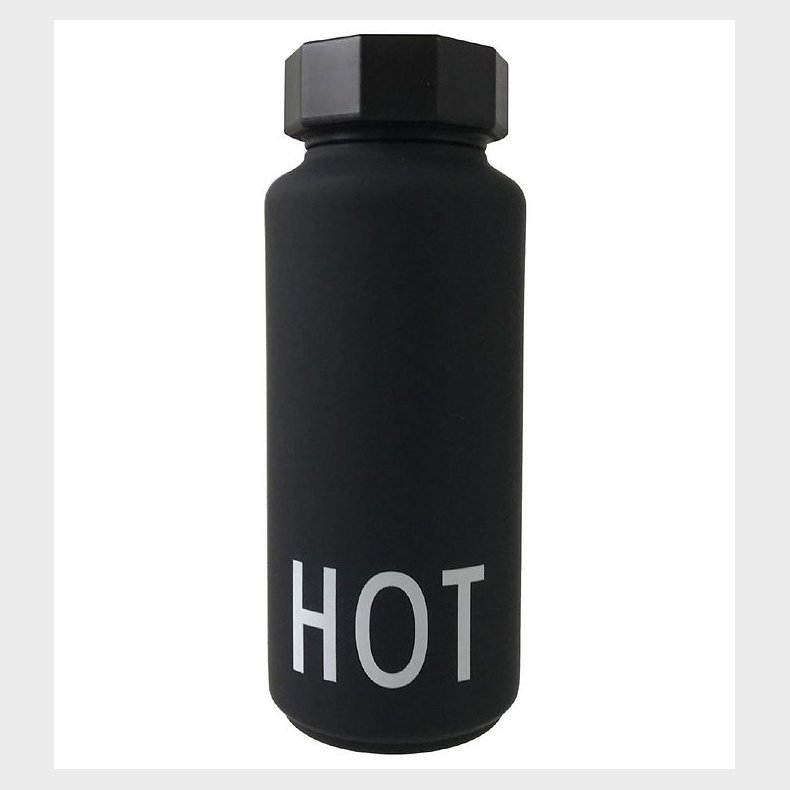 Design Letters Termoflaske - 500 ml - Sort
