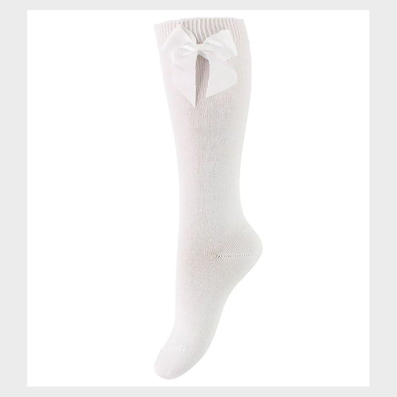 Condor Knstrmper m. Sljfe - Hvid