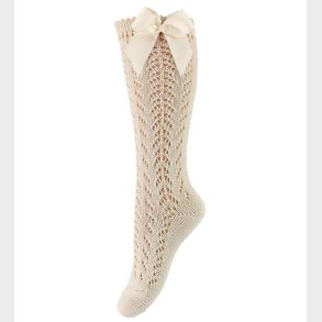 Condor Knstrmper m. Sljfe - Strik - Beige