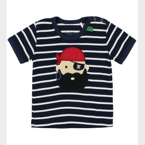 Freds World T-shirt - Navystribet m. Pirat