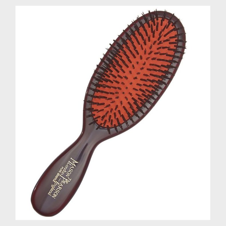 Mason Pearson Hrbrste - Pocket - Mrk Rubin