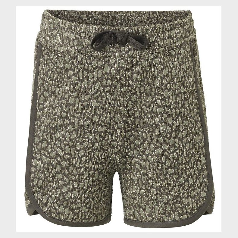 Rosemunde Shorts - Olivengrn m. Guld